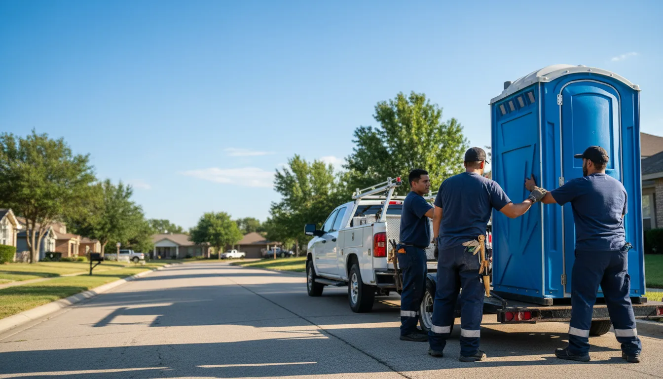 Portable Toilet Rental in Florien, LA near me